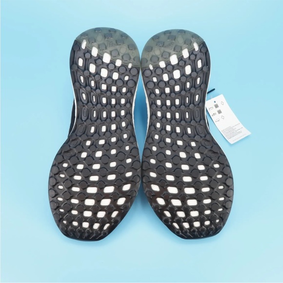 Adidas Pureboost 21 Mens Black White Athletic Running GW4832 New Size 8 - Picture 6 of 8